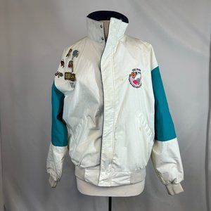 Vintage 1993 Kodak Balloon Fiesta with Rare Pins Jacket Sz L